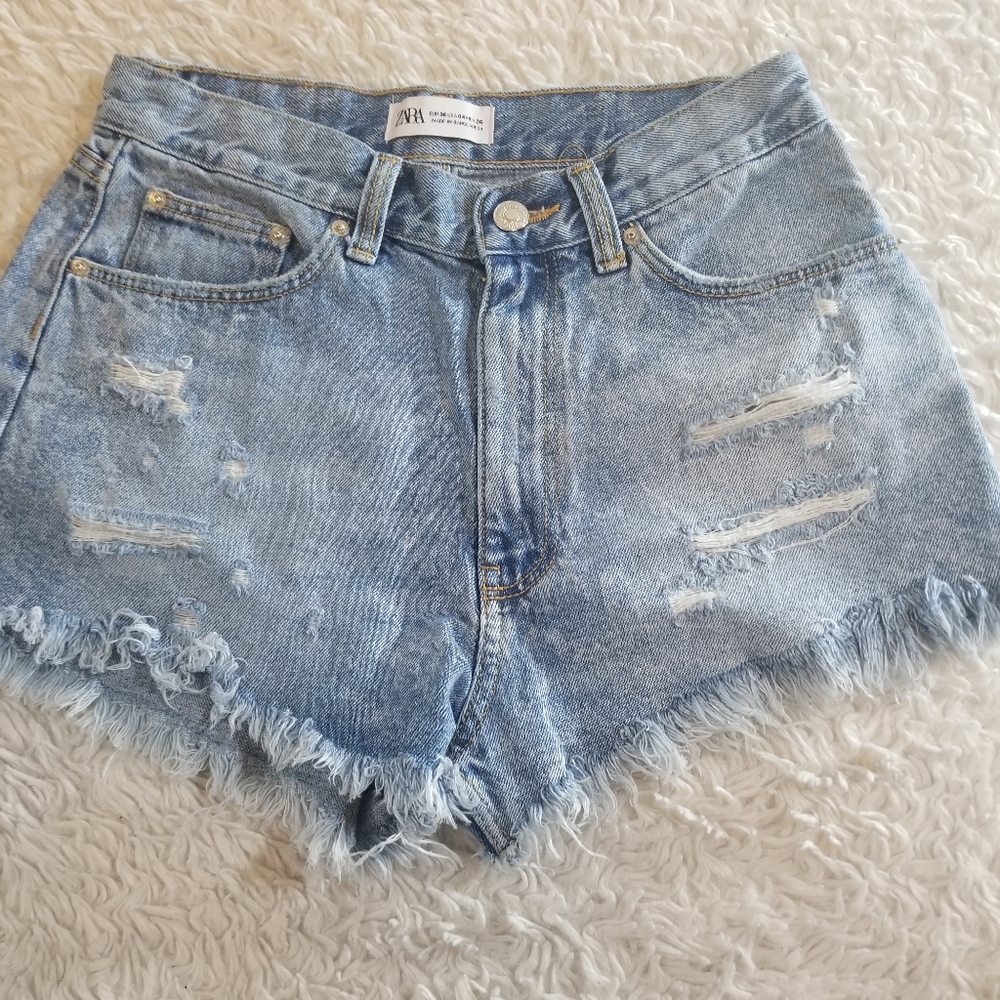 Zara Women Jeans Shorts